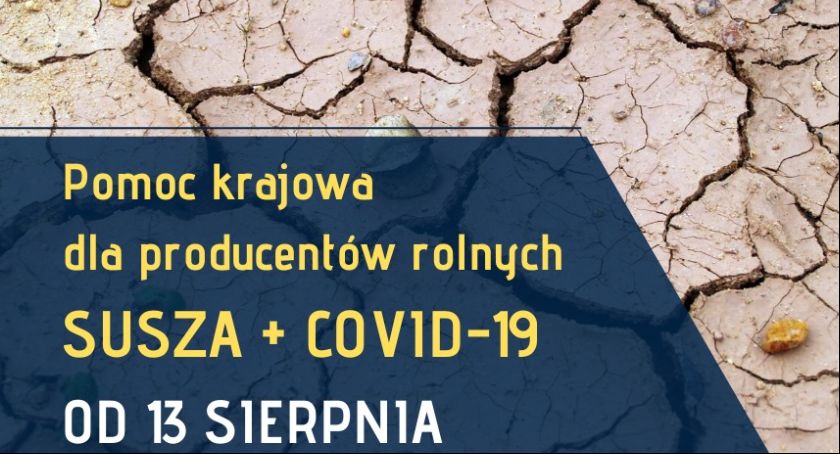 ARiMR. Trwa nabór wniosków o wsparcie dla rolników poszkodowanych przez COVID-19 i ubiegłoroczną suszę