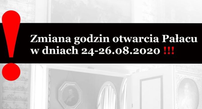 Muzeum w Nieborowie. Zmiana godzin otwarcia