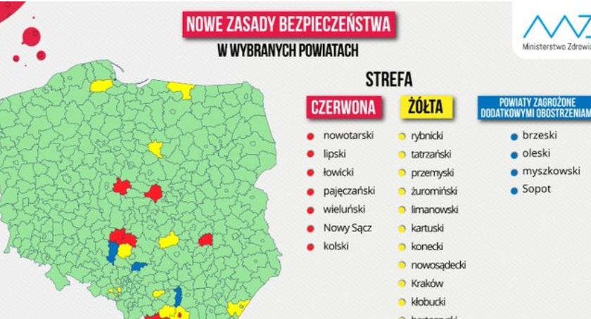 Oficjalnie: powiat łowicki w strefie czerwonej