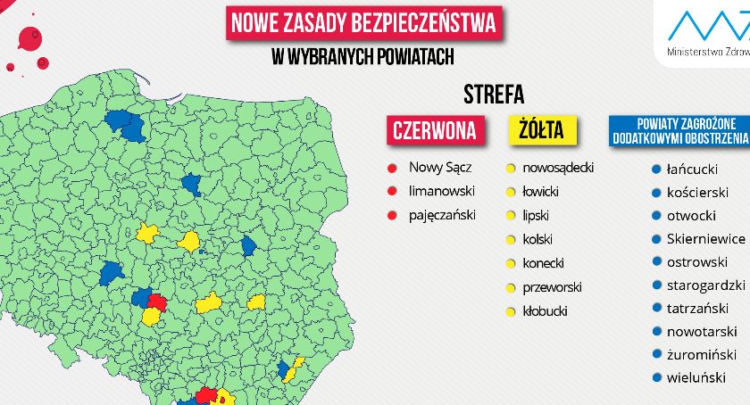 Koronawirus. Powiat łowicki opuści strefę czerwoną