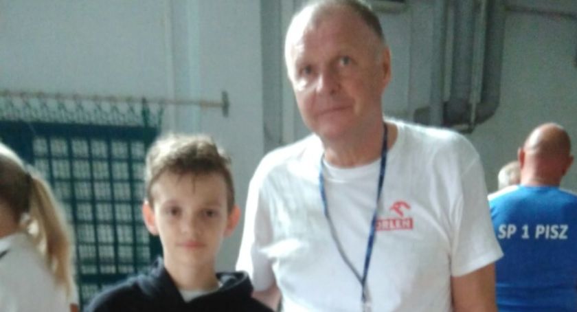 Finał Czwartków Lekkoatletycznych. Medal Wiktora Kazimierskiego z Łowicza