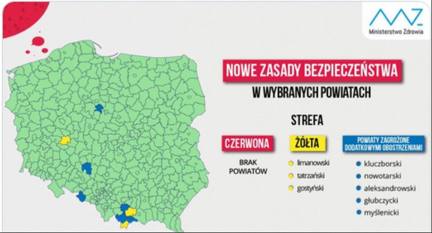 Powiat łowicki w strefie zielonej