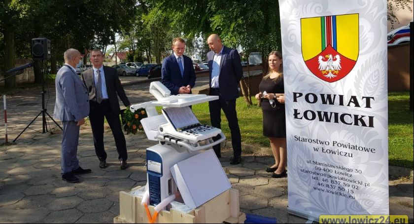 Gmina Łowicz zakupiła aparat USG dla łowickiego szpitala (FOTO i VIDEO)