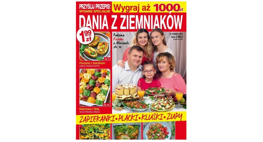 Rodzina spod Łowicza na okładce gazety Prześlij Przepis