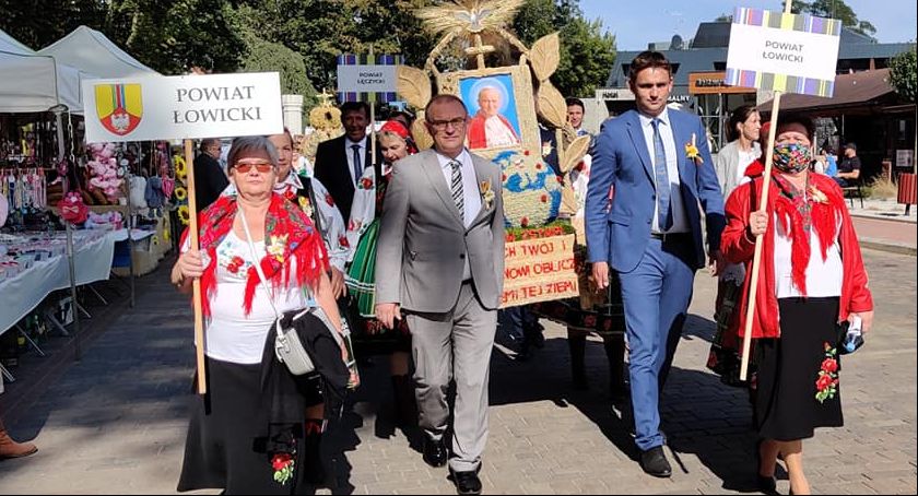 Łowickie akcenty na Dożynkach Wojewódzkich w Uniejowie (FOTO)