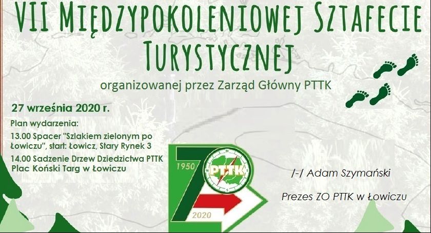 W niedzielę spacer z przewodnikiem PTTK Szlakiem zielonym po Łowiczu
