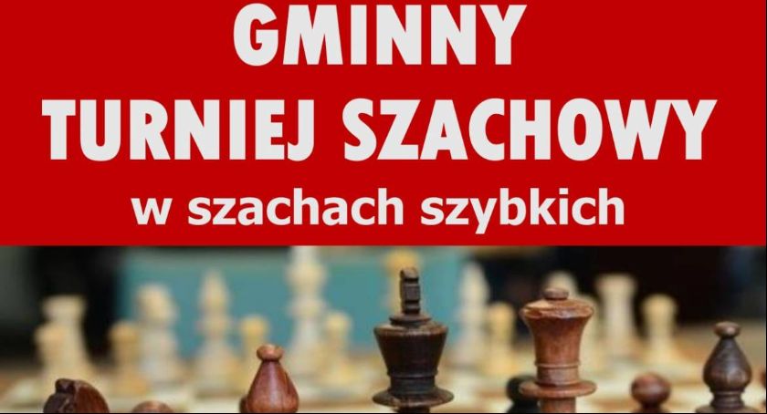 Domaniewice. Gminny Turniej Szachowy 