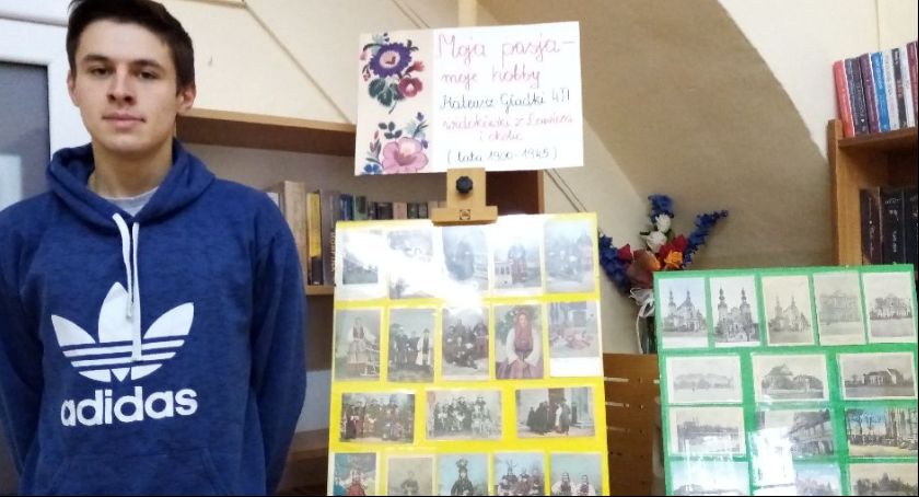 Z cyklu Moja pasja – moje hobby, biblioteka szkolna ZSP 1 zaprasza na wystawę pocztówek