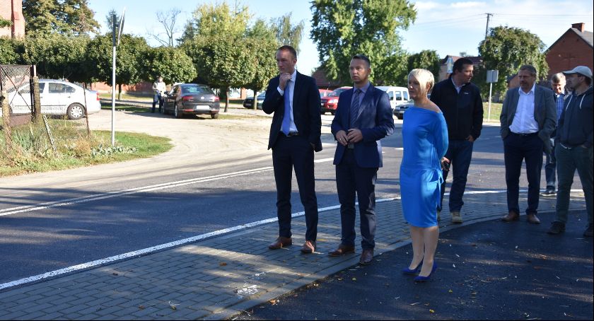 Droga powiatowa Bąków Górny - Leśniczówka oddana do użytku 