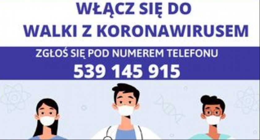 Wojewoda łódzki Tobiasz Bocheński zainicjował akcję: Włącz się do walki z koronawirusem 