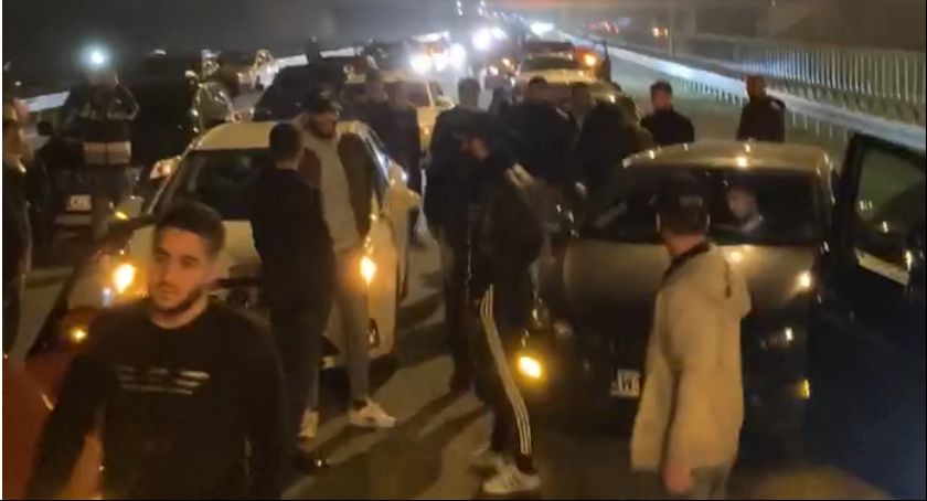 Ormianie z flagami protestowali na autostradzie A2 !AKTUALIZACJA!