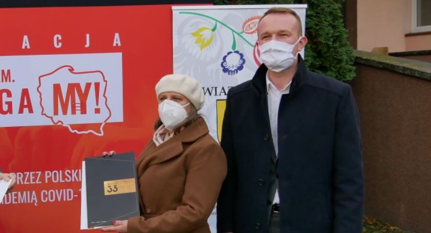 Wicestarosta wolontariuszem łowickiego szpitala