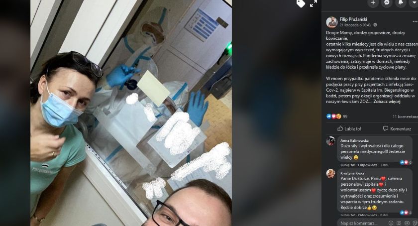 Zastępca dyrektora szpitala w Łowiczu: chciałbym prosić o odrobinę cierpliwości i zrozumienia