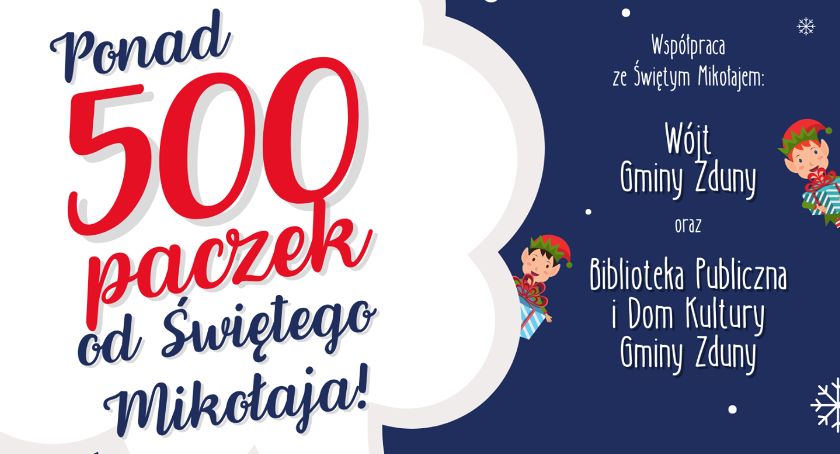 Gmina Zduny rozda małym mieszkańcom ponad pół tysiąca paczek od Św. Mikołaja