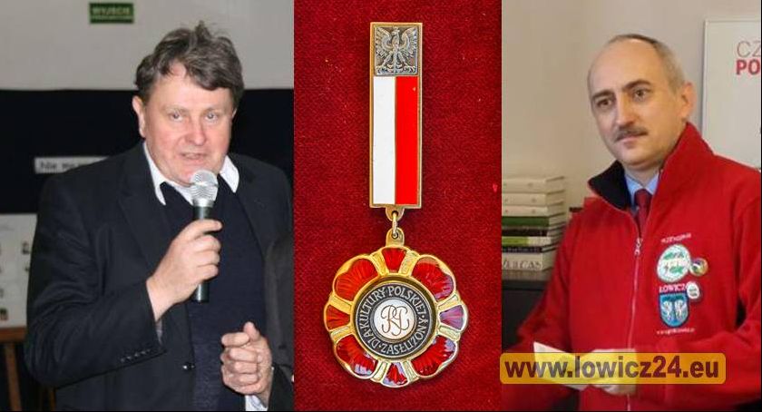 Zdzisław Kryściak i Andrzej Chmielewski uhonorowani odznaką: Zasłużony dla kultury polskiej
