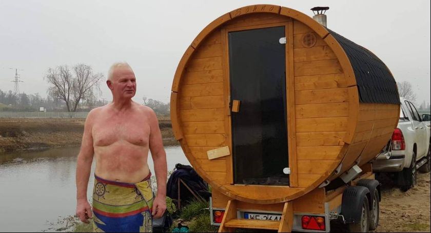 Saunowanie i morsowanie w Bzurze (FOTO i VIDEO)