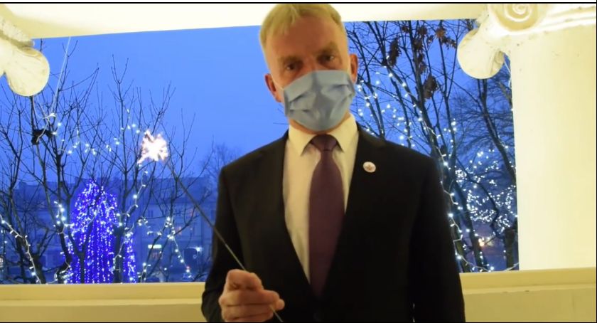 Życzenia Noworoczne Burmistrza Łowicza (VIDEO)