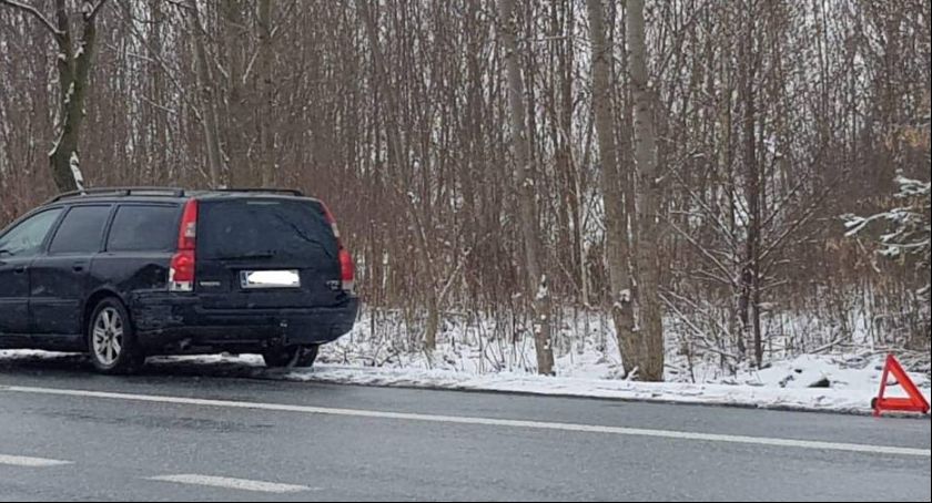 Kolizja na ul. Prymasowskiej w Łowiczu