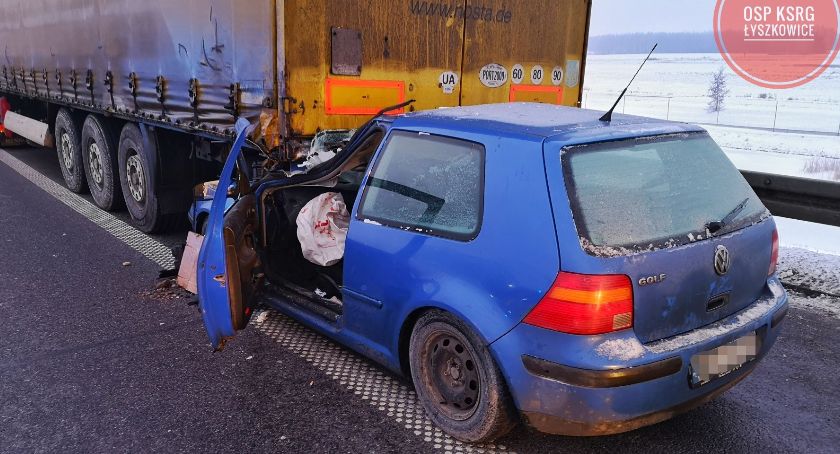 Wypadek na autostradzie A2. Utrudnienia dla jadących w kierunku Poznania