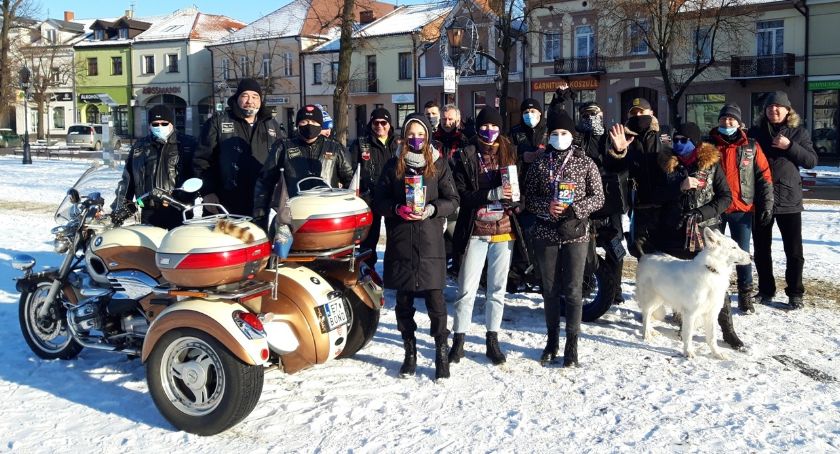 Motocykliści z łowickiego klubu No.16 wsparli WOŚP (ZDJĘCIA)
