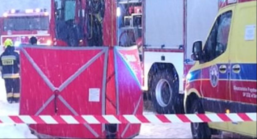 Na drodze w Kiernozi doszło do tragicznego wypadku! Zginął pieszy!