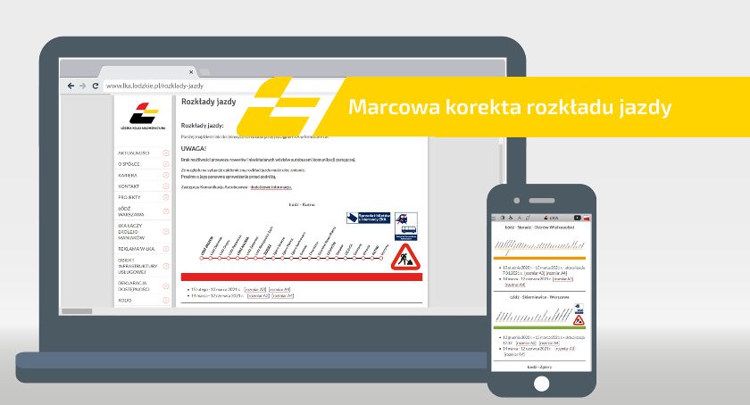 ŁKA. Nowy rozkład jazdy, więcej pociągów na linii Łowicz - Łódź