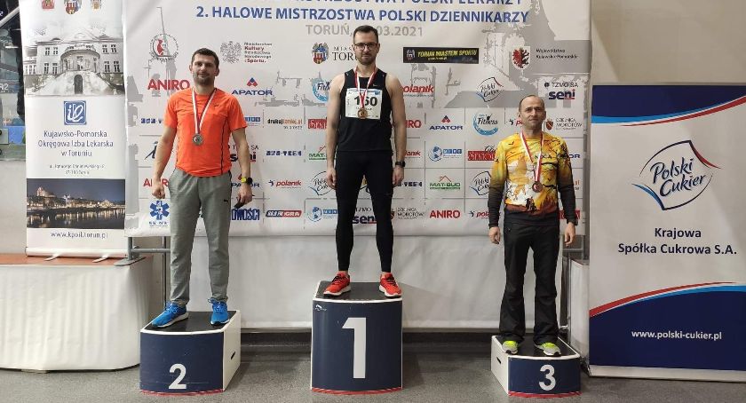Dwa medale Stanisława Znyka w lekkoatletycznych mistrzostwach Polski masters