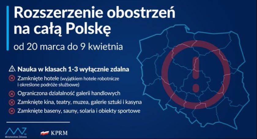 To już oficjalne! Od soboty na terenie całego kraju lockdown!