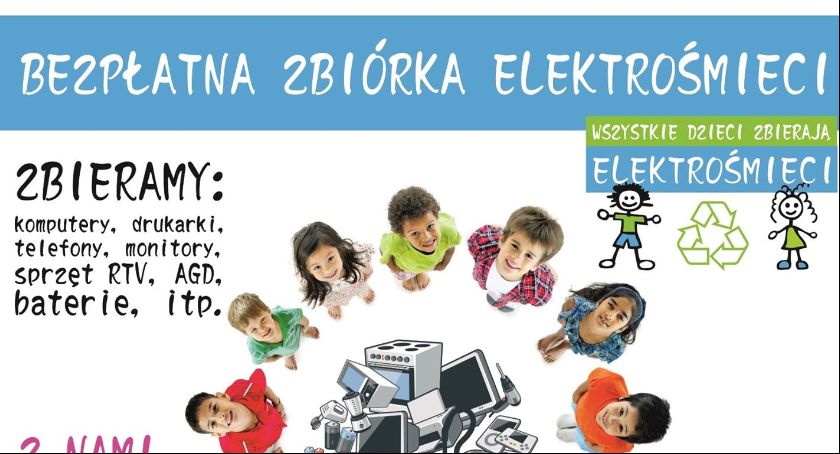 Szkoły podstawowe z łowickich gmin uczestniczą w akcji: Wszystkie dzieci zbierają elektrośmieci!