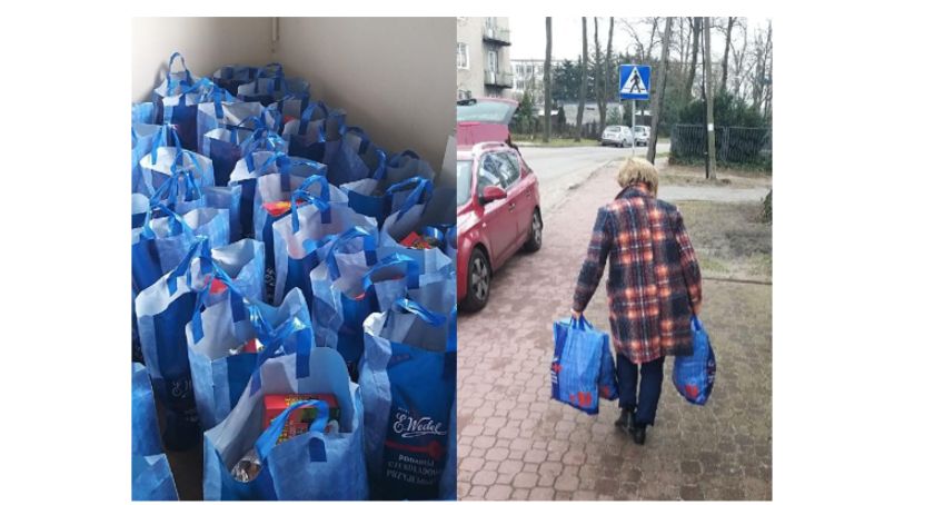 MOPS w Łowiczu. Świąteczne paczki trafiły do seniorów i osób bezdomnych