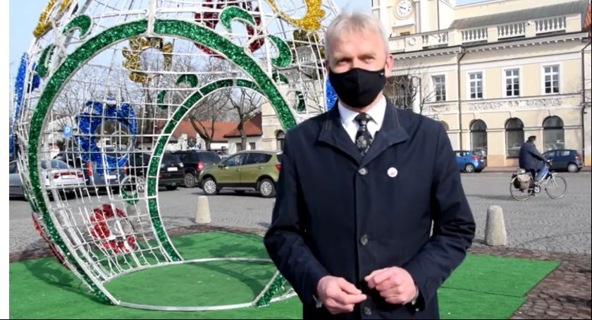 Pamiętajmy, że złe czasy miną! Życzenia mieszkańcom Łowicza złożył włodarz miasta Krzysztof Kaliński