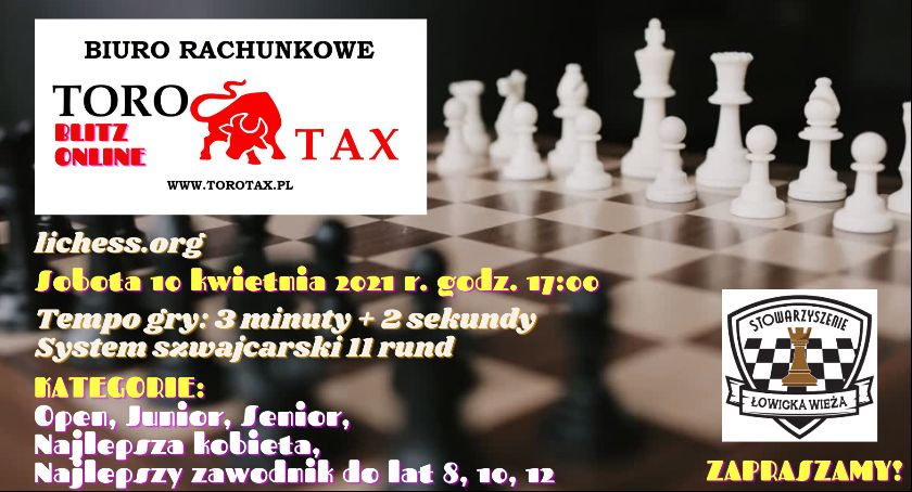 TOROTAX Blitz Online - Turniej Szachów Błyskawicznych 