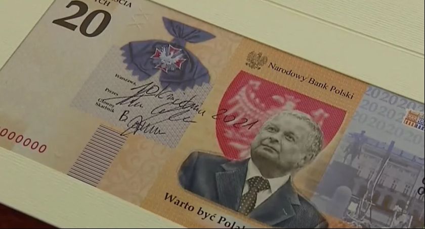 Banknot z Lechem Kaczyńskim. Wiemy jak będzie wyglądał
