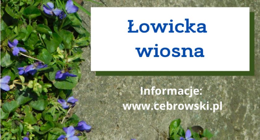 „Łowicka wiosna” - internetowy konkurs plastyczny