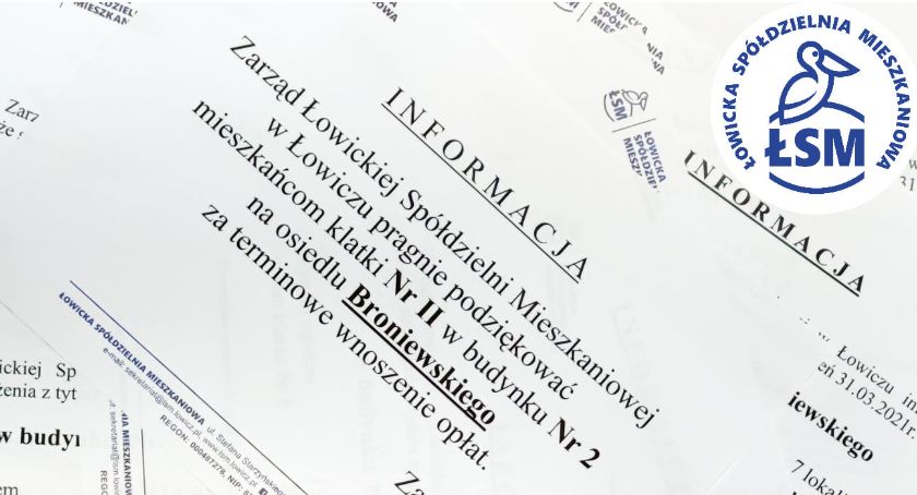 Dług mieszkańców ŁSM szacowany na ok. milion złotych!