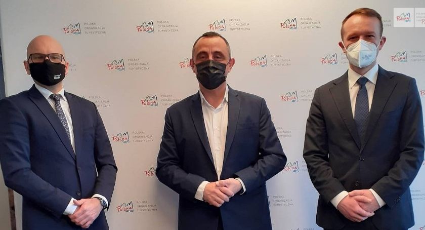 Spotkanie Wicestarosty Łowickiego z Prezesem Polskiej Organizacji Turystycznej