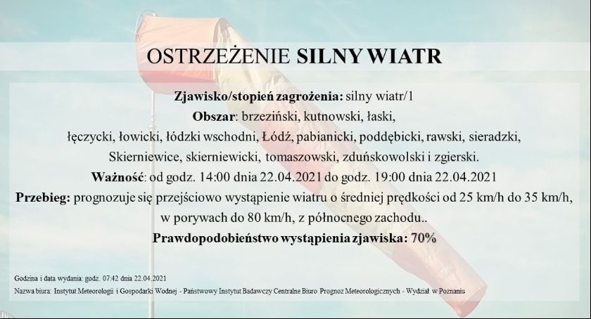 Uwaga na silny wiatr! IMGW wydało ostrzeżenia