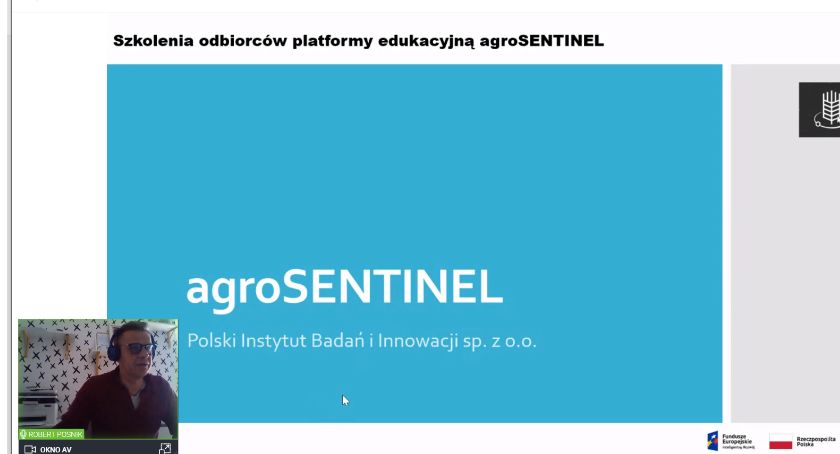 Uczniowie Technikum Mechanizacji Rolnictwa i Agrotroniki szkolili się w temacie teledetekcji