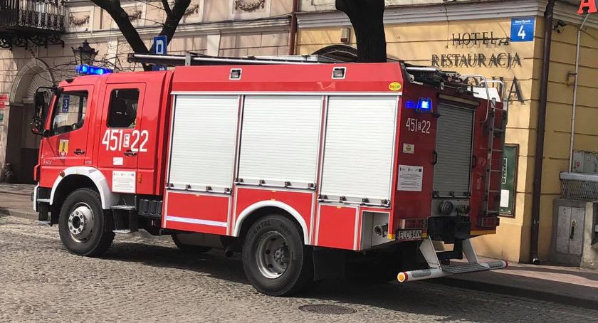 Interwencja Straży Pożarnej na Starym Rynku