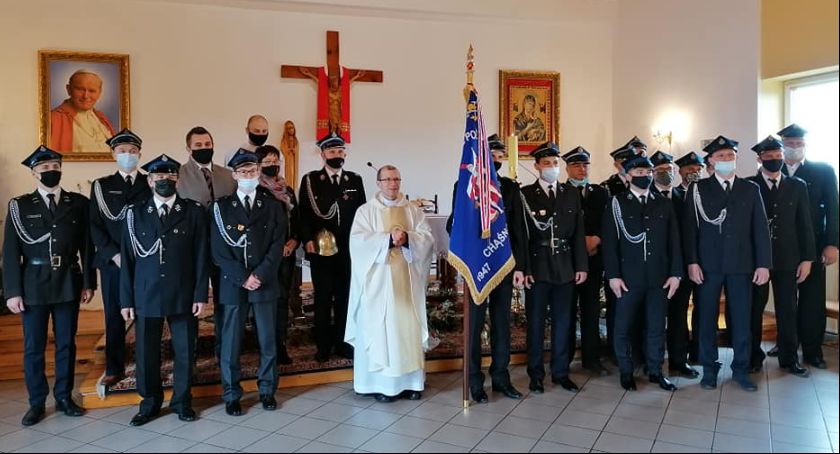 Msza św. w Chąśnie z okazji Międzynarodowego Dnia Strażaka