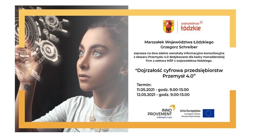 Warsztaty Dojrzałość cyfrowa przedsiębiorstw Przemysł 4.0