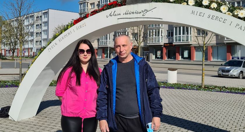 Przedstawiciele stowarzyszenia z Łowicza na Wileńszczyźnie