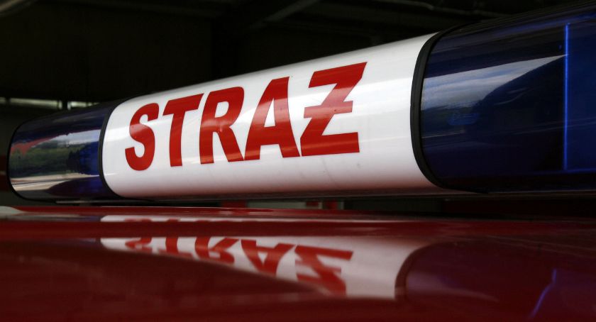 Łyszkowice. Pożar w kotłowni, właściciel sam opanował sytuację