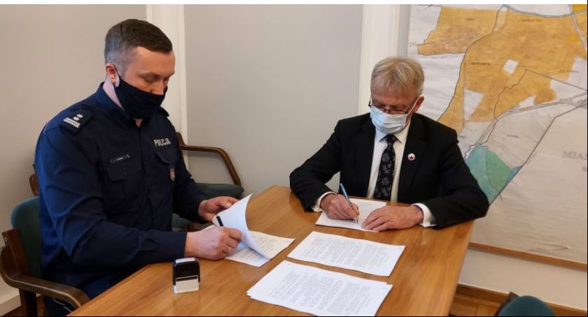 Umowa podpisana. Od soboty pojawi się więcej patroli policji w Łowiczu