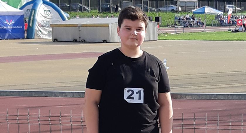 Piotr Wieteska pierwszy w konkursie pchnięcia kulą