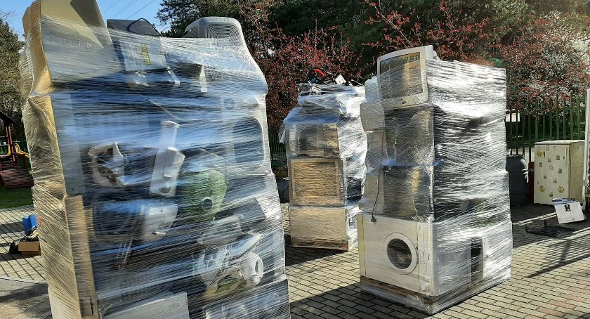 Efekty zbiórki elektrośmieci w Szkole Podstawowej w Dzierzgówku