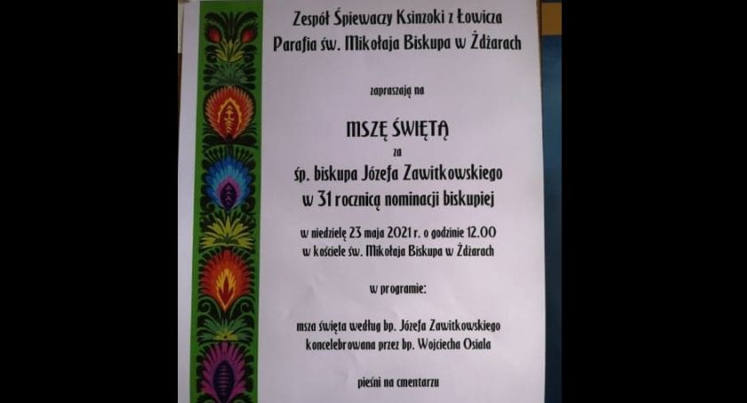 Msza św. za biskupa Józefa Zawitkowskiego w Żdżarach
