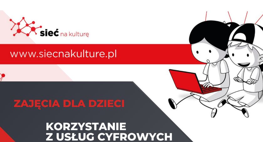 Korzystanie z usług cyfrowych - zajęcia dla dzieci ze zduńską biblioteką