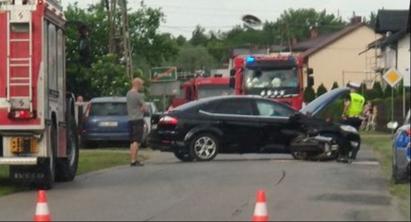 Parma. Wypadek z udziałem motocyklisty 