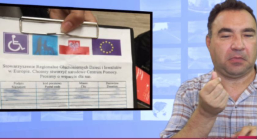Uwaga! Oszuści udający głuchych grasują na ulicach Łowicza! 